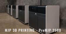 MJP 3D Printing ProMJP 2500