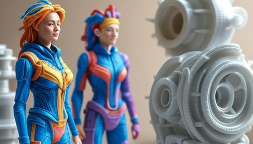 MJP 3D Printing Sample